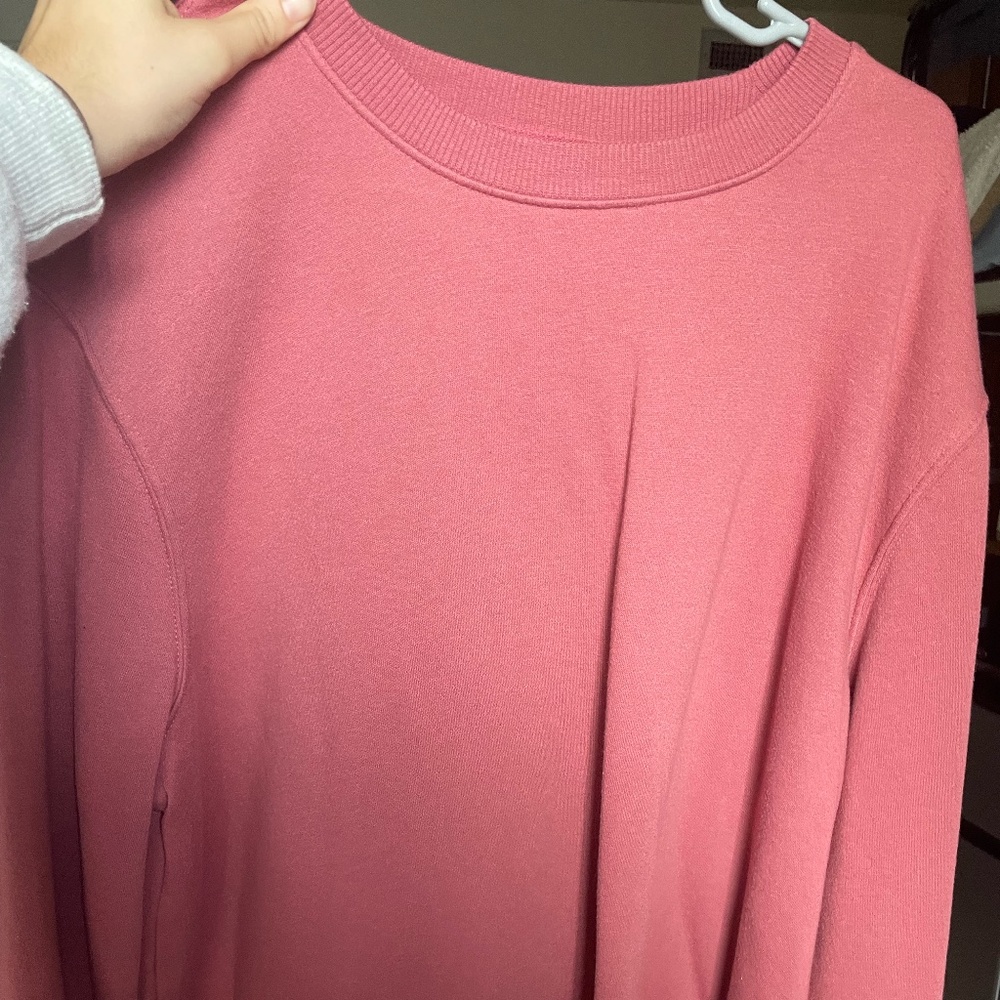 Pink Crew Neck